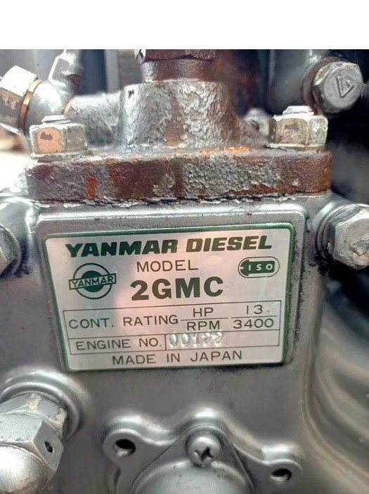 Silnik stacjonarny YANMAR 2GMC po kapitalce