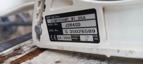 Silnik zaburtowy Johnson 2.5KM stopa S rumpel