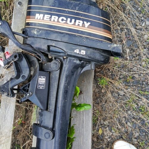 Silnik zaburtowy Mercury 4.5KM rumpel