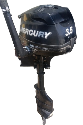 Silnik zaburtowy MERCURY 3.5 KM rumpel L stopa