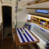 Jacht marki Elan 36 s/y Demeter. Długość kadłuba 10,64m. Zanurzenie 1,7 m
