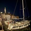 Jacht marki Elan 36 s/y Demeter. Długość kadłuba 10,64m. Zanurzenie 1,7 m