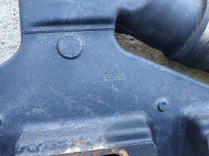 Kolektor wydechowy Volvo Penta V8 5.7L