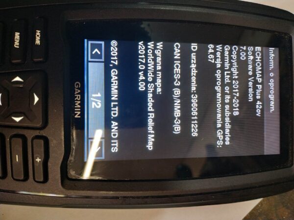 Nawigacja GPS Garmin ECHOMAP Plus 42cv