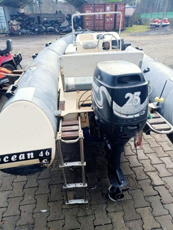 Rib 4.60 z silnikiem Evinrude 25