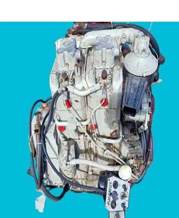 silnik stacjonarny RUGGERINI diesel 2-cylindry