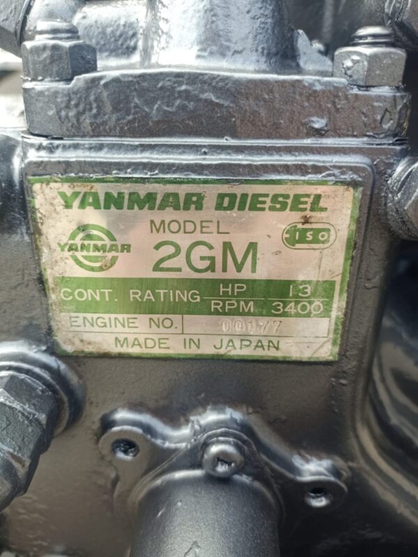 Silnik stacjonarny YANMAR 2GM20 13KM