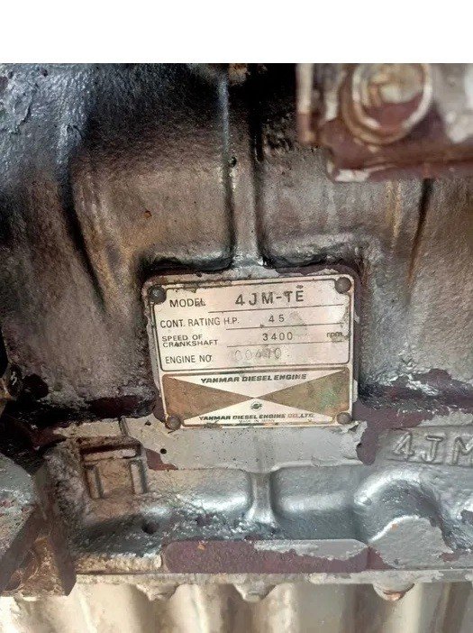 silnik stacjonarny YANMAR 4cylindry diesel 4JM-TE
