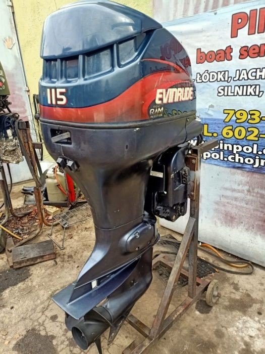 Silnik zaburtowy EVINRUDE 115 KM wtrysk