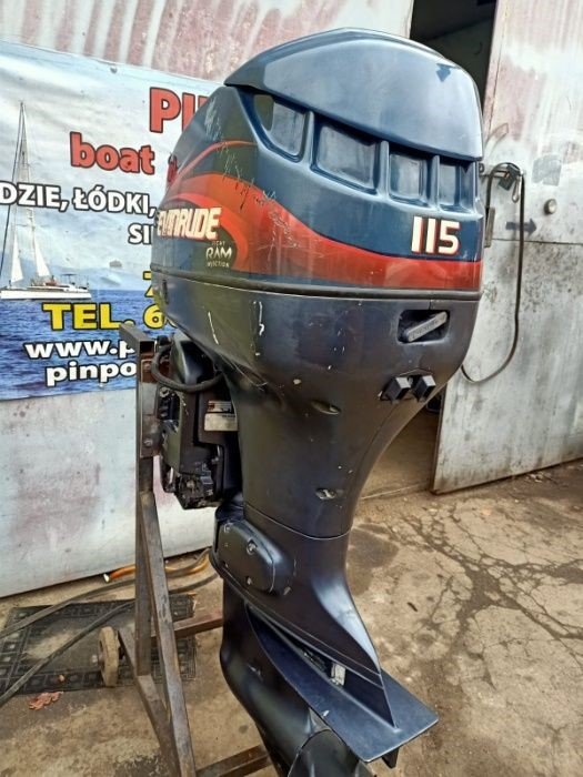 Silnik zaburtowy EVINRUDE 115 KM wtrysk