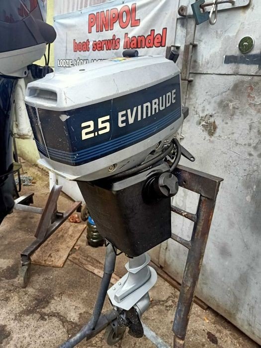 silnik zaburtowy EVINRUDE 2.5 KM S-krótki