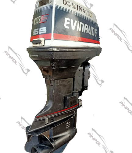 Silnik zaburtowy EVINRUDE 55 KM S-krótki manetka