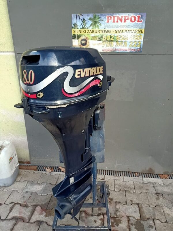 Silnik zaburtowy EVINRUDE 8 KM S-krótki