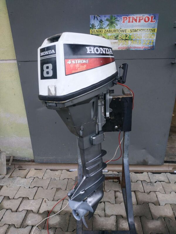 Silnik zaburtowy HONDA 9.9 KM 4suw rumpel stopa L