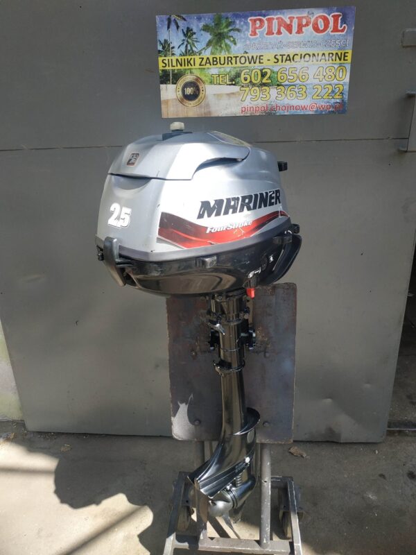 Silnik zaburtowy Mariner 2.5 KM rumpel S stopa