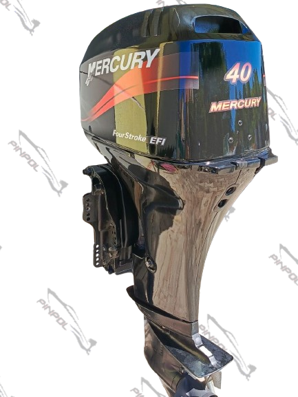 Silnik zaburtowy MERCURY 40 KM L stopa manetka power trim 2004