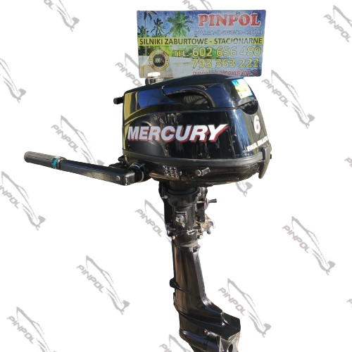 Silnik zaburtowy MERCURY 6 KM stopa S rumpel