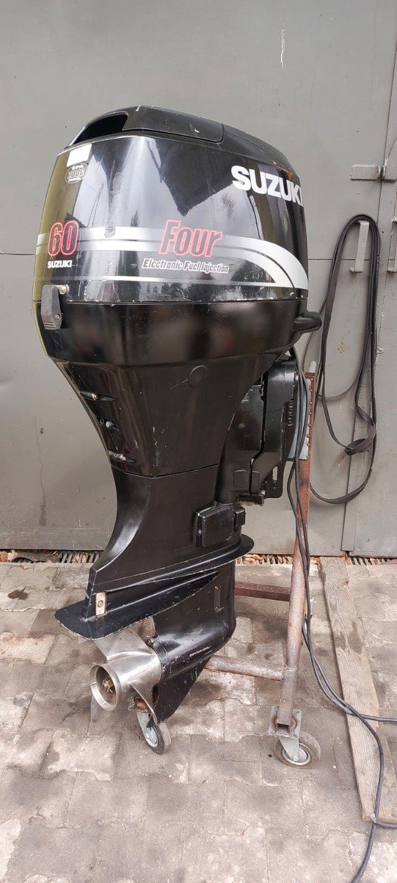 Silnik zaburtowy Suzuki 60 KM L stopa manetka power trim