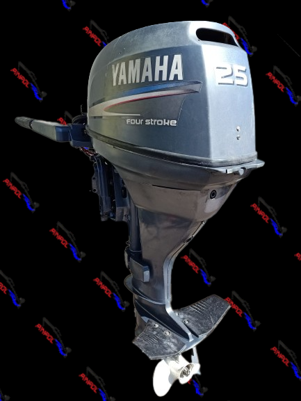 Silnik zaburtowy YAMAHA 25 KM rumpel-manetka 4suw