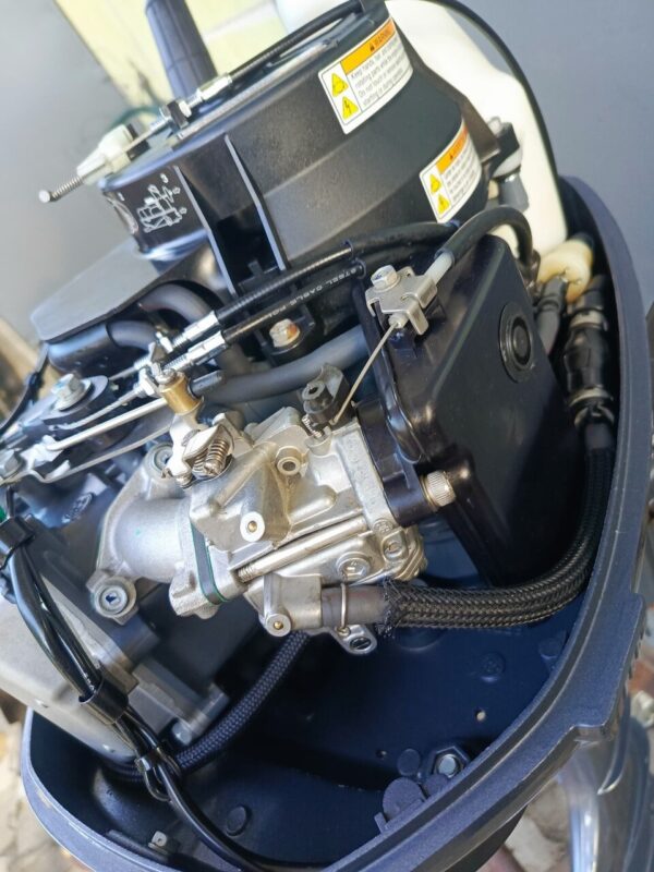 Silnik zaburtowy Yamaha 6 KM Stopa L 4-suw rumpel