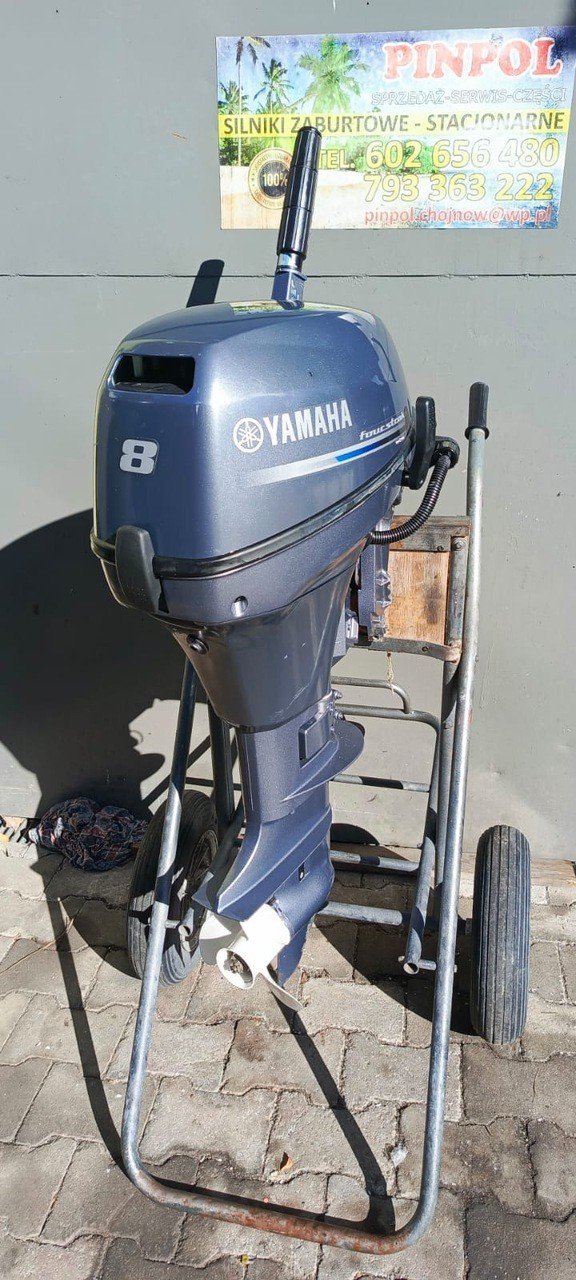 Silnik zaburtowy Yamaha 8 KM Stopa S 4-suw