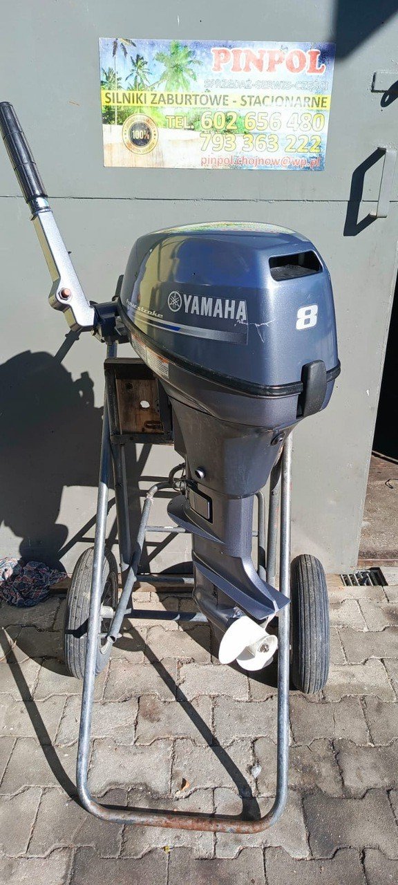 Silnik zaburtowy Yamaha 8 KM Stopa S 4-suw