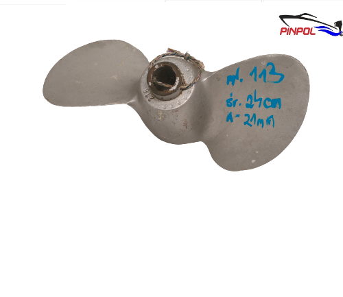 Śruba napędowa dwu płatowa aluminiowa nr.113