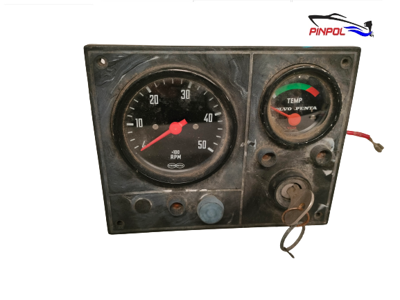 Zegary Obrotomierz Temp panel Volvo Penta nr.117