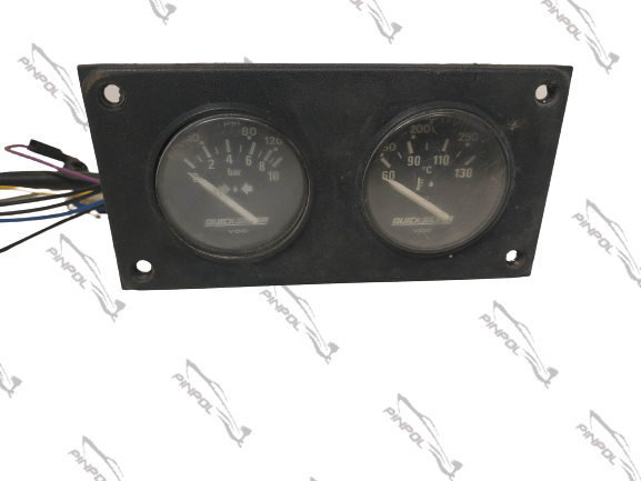 Zegary zestaw psi, temp Quicksilver